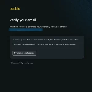 paddle.net verify email